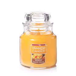Yankee Candle Mango Peach Salsa, Cylindre, Orange, Musc, 20 h, 1 pièce(s)
