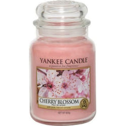 Bougie parfumée - YANKEE CANDLE - Fleur de cerisier - Grande jarre - 623 g - Intérieur