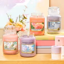 Yankee Candle 1577119E bougie en cire Rond Bleu 1 pièce(s)