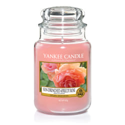 Yankee Candle SUN DRENCHED APRICOT ROSE bougie en cire Cylindre Abricot 1 pièce(s)