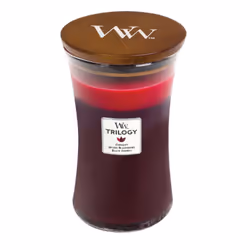 WoodWick Sun Ripened Berries, Rond, Rouge, Rouge groseille, Mûre, Épice, 1 pièce(s)