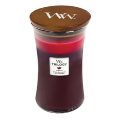 WoodWick Sun Ripened Berries bougie en cire Rond Rouge groseille, Mûre, Épice Rouge 1 pièce(s)