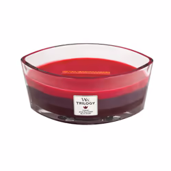 WoodWick Sun Ripened Berries, Ellipse, Rouge, Rouge groseille, Mûre, Épice, 1 pièce(s)