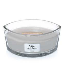 WoodWick 76106 bougie en cire Autres Ambre, Musc, Vétiver Gris 1 pièce(s)