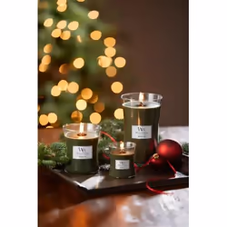 WoodWick Frasier Fir bougie en cire Ellipse Gris 1 pièce(s) - Vue supplémentaire 4