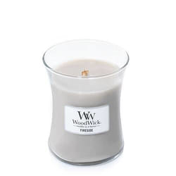 WoodWick 92106 bougie en cire Autres Ambre, Musc, Vétiver Gris 1 pièce(s)