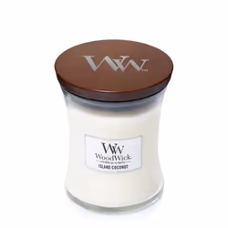 WoodWick Island Coconut, Autres, Blanc, Noix de coco, 1 pièce(s)