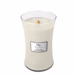 WoodWick 10.16479.0025, Cylindre, Blanc, Bergamote, Jasmin, Musc, Bois de santal, Tubéreuse, Ylang-ylang, 1 pièce(s)