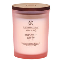 Chesapeake Bay Stillness + Purity bougie en cire Cylindre Rose 1 pièce(s)