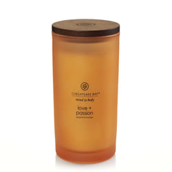 Chesapeake Bay Love + Passion bougie en cire Cylindre Pamplemousse, Mango Orange 1 pièce(s)