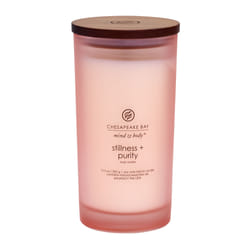 Chesapeake Bay Stillness + Purity bougie en cire Cylindre Rose 1 pièce(s)