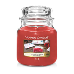 Yankee Candle Letters to Santa bougie en cire Cylindre Ambre Rouge 1 pièce(s)