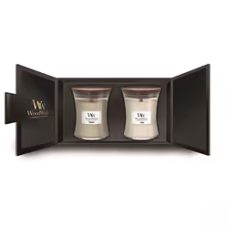 WoodWick Giftset 2 Medium Jar, Rond, 2 pièce(s)