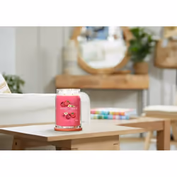 Yankee Candle 1701375E bougie en cire Cylindre Framboise Pourpre 1 pièce(s)
