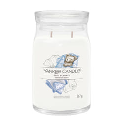 Yankee Candle 1701376E bougie en cire Cylindre Ambre, Citron, Vanille Blanc 1 pièce(s)