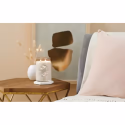 Yankee Candle 1701379E bougie en cire Cylindre Patchouli, Bois de santal Beige 1 pièce(s)