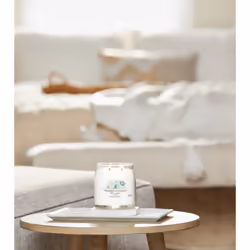 Yankee Candle Baby Powder bougie en cire Cylindre Amande Blanc 1 pièce(s)
