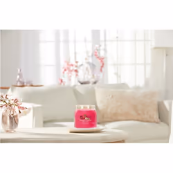 Yankee Candle Red Raspberry bougie en cire Rond Framboise Rouge 1 pièce(s)
