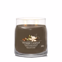 Yankee Candle Vanilla Bean Espresso bougie en cire Rond Café, Vanille Marron 1 pièce(s)
