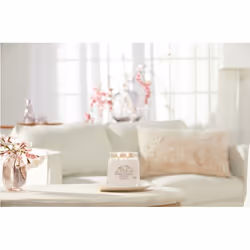 Yankee Candle Warm Cashmere bougie en cire Rond Patchouli, Bois de santal Marron 1 pièce(s)