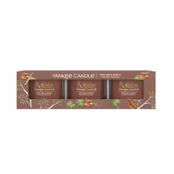 Yankee Candle 10.00777.0058, Marron, Praline, Bois de bouleau, 3 pièce(s)