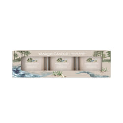 Yankee Candle 10.00777.0567 bougie en cire Rond Bois Marron 3 pièce(s)