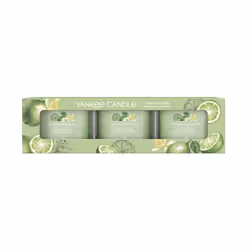 Yankee Candle 10.00777.0444, Vert, Citron vert, Vanille, 3 pièce(s)