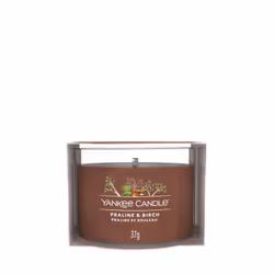 Yankee Candle Praline & Birch, Rond, Marron, Bois de bouleau, 10 h, 1 pièce(s)