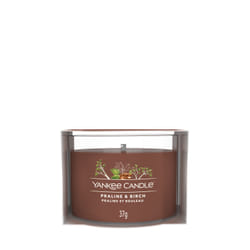 Yankee Candle Praline & Birch bougie en cire Rond Bois de bouleau Marron 1 pièce(s)