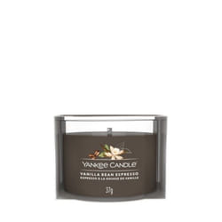 Yankee Candle Vanilla Bean Espresso bougie en cire Rond Café, Vanille Marron 1 pièce(s)