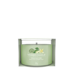 Yankee Candle Vanilla Lime bougie en cire Rond Citron vert, Vanille, Sucre de canne Vert 1 pièce(s)