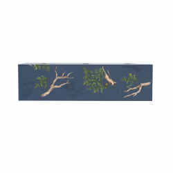 Yankee Candle Bayside Cedar bougie en cire Rond Noir 3 pièce(s)