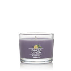Yankee Candle Black Tea & Lemon bougie en cire Cylindre Black tea (leaf), Citron Violet 1 pièce(s)