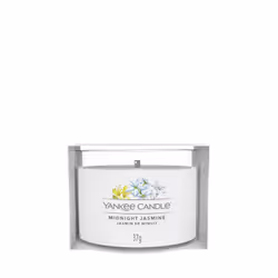 Yankee Candle Midnight Jasmine, Rond, Blanc, Chèvrefeuille, Jasmin, Mandarin, Néroli, 10 h, 1 pièce(s)