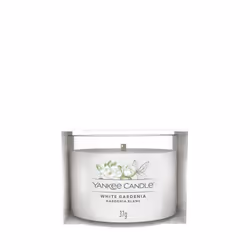 Yankee Candle White Gardenia, Rond, Blanc, Gardénia, 10 h, 1 pièce(s)