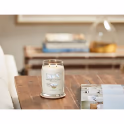 Yankee Candle 1630644E bougie en cire Cylindre Fleur de coton, Fleur, Citron Blanc 1 pièce(s)