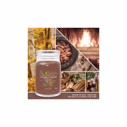 Yankee Candle Signature bougie en cire Cylindre Bois de bouleau Marron 1 pièce(s)