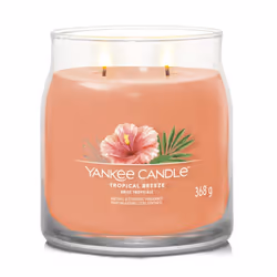 Yankee Candle Tropical Breeze bougie en cire Cylindre Goyave, Menthe Orange 1 pièce(s)