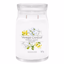 Yankee Candle Midnight Jasmine, Cylindre, Blanc, Jasmin, Néroli, 90 h, 1 pièce(s)