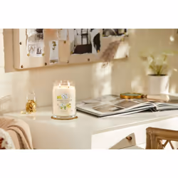 Yankee Candle Midnight Jasmine bougie en cire Cylindre Jasmin, Néroli Blanc 1 pièce(s)