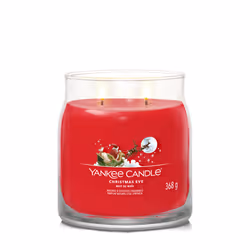 Yankee Candle Christmas Eve bougie en cire Cylindre Rouge 1 pièce(s)
