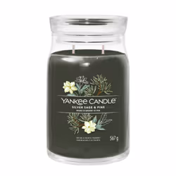 Yankee Candle Silver Sage & Pine, Cylindre, Vert, Bois, 90 h, 1 pièce(s)
