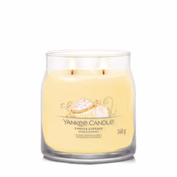 Yankee Candle Vanilla Cupcake bougie en cire Rond Chocolat, Cocoa, Sucre, Vanille Jaune 1 pièce(s)