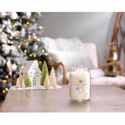 Yankee Candle 1631746E bougie en cire Cylindre Amande, Ambre, Jasmin Couleur vanillée 1 pièce(s)
