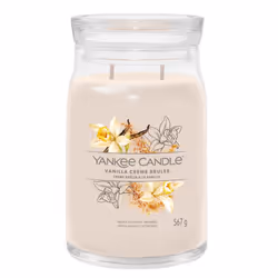 Yankee Candle Vanilla Crème Brûlée, Cylindre, Marron, Cannelle, Vanille, 90 h, 1 pièce(s)