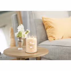 Yankee Candle 1629969E bougie en cire Cylindre Citron, Vanille Couleur vanillée 1 pièce(s) - Vue supplémentaire 2