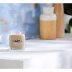 Yankee Candle Amber & Sandalwood bougie en cire Cylindre Ambre, Cardamone, Bois Marron 1 pièce(s)