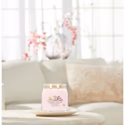 Yankee Candle Pink Cherry & Vanilla bougie en cire Cylindre Amande, Cerise, Vanille Rose 1 pièce(s)