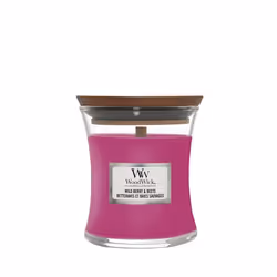 WoodWick Wild Berry &amp; Beets Mini Jar, Rond, Rose, 1 pièce(s)