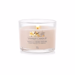 Yankee Candle Vanilla Crème Brulee, Rond, Beige, Vanille, 10 h, 1 pièce(s)